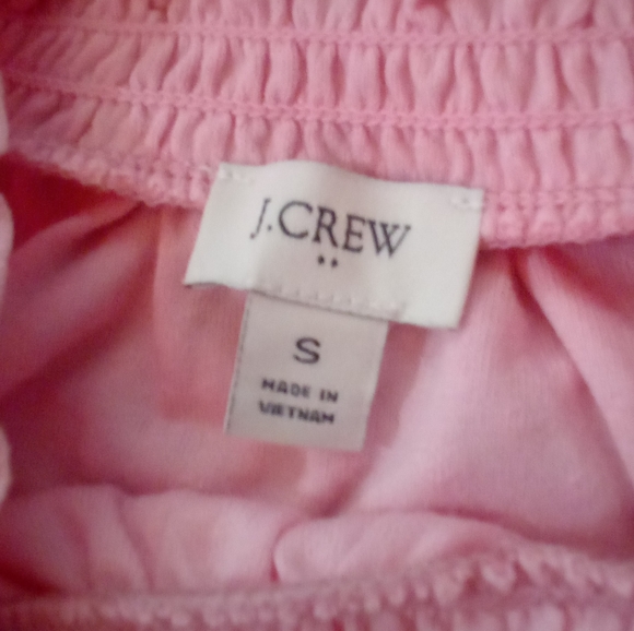 J. Crew Pink Polkadot Blouse - Picture 5 of 5